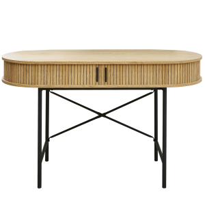 Noah Office Desk w/ Sliding Door